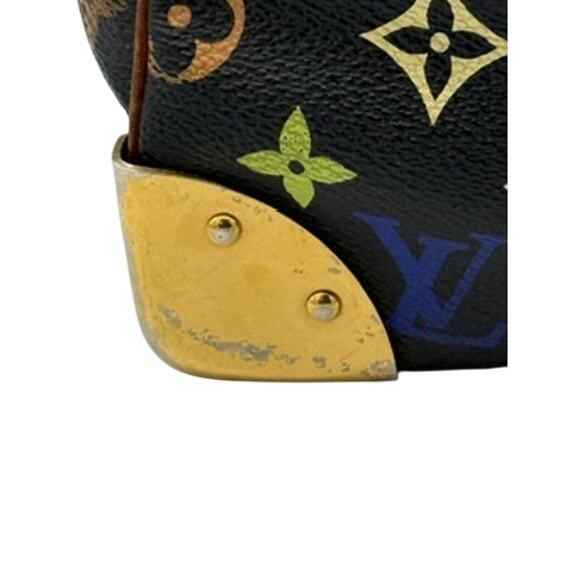 Louis Vuitton Monogram Multicolor Speedy 30 Black*Takashi Murakami 2010 Coll. - Picture 9 of 16